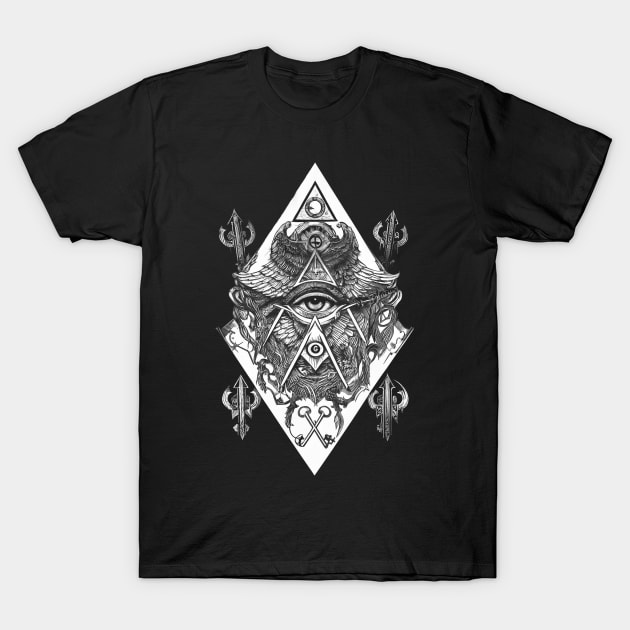 The Enlightened T-Shirt by GAz